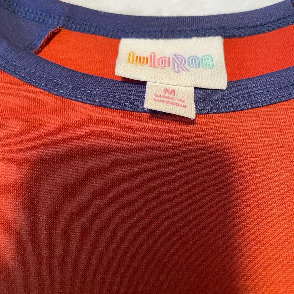 🧡💙Lularoe Randy Shirt - Picture 4 of 11